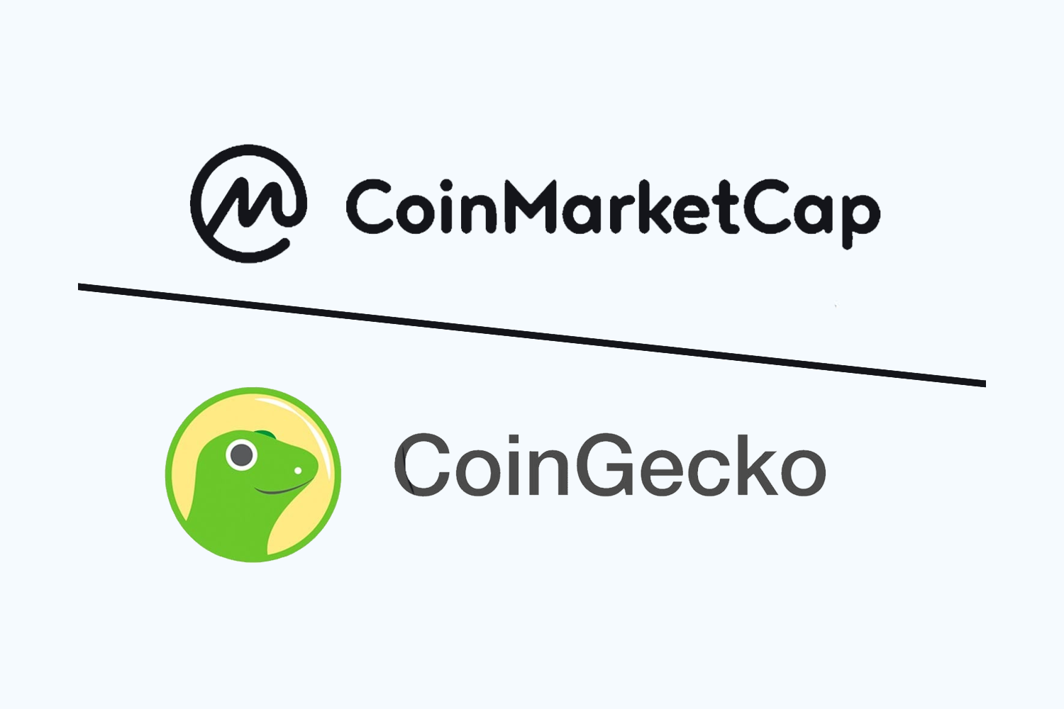 CoinMarketCap & CoinGecko Logo